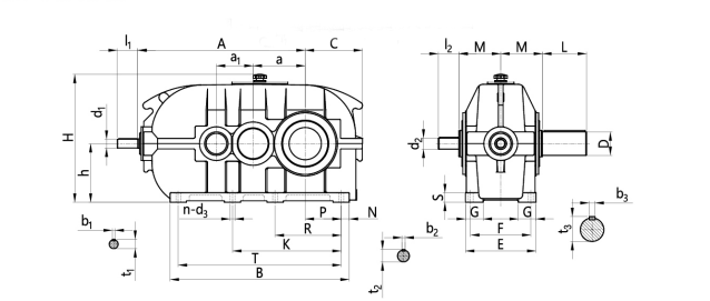 DCY Series Bevel Gear Reducer