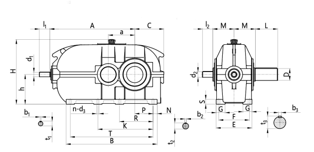 DBY Series Bevel Gear Reducer DBY Series Bevel Gear Reducer
